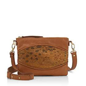 CROSS BODY BAG #BANK caramel wolf WB1522